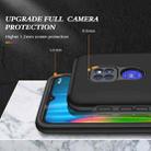 For Motorola Moto G9 / G9 Play PC + TPU Shockproof Magnetic Protective Case with Invisible Ring Holder(Black) - 3