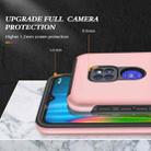 For Motorola Moto G9 / G9 Play PC + TPU Shockproof Magnetic Protective Case with Invisible Ring Holder(Rose Gold) - 3