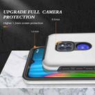 For Motorola Moto G9 / G9 Play PC + TPU Shockproof Magnetic Protective Case with Invisible Ring Holder(Silver) - 3