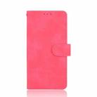 For vivo iQOO 7 Solid Color Skin Feel Magnetic Buckle Horizontal Flip Calf Texture PU Leather Case with Holder & Card Slots & Wallet(Rose Red) - 2