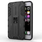 Supersonic PC + TPU Shock-proof Protective Case with Holder For iPhone 6 Plus & 6s Plus(Black) - 1