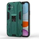 Supersonic PC + TPU Shock-proof Protective Case with Holder For iPhone 11(Green) - 1