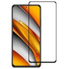 For Xiaomi Poco F3 Full Glue Full Screen Tempered Glass Film - 1