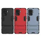 For OPPO A94 Shockproof PC + TPU Protective Case with Hidden Holder(Red) - 7