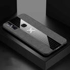 For Vivo S1 / V15 XINLI Stitching Cloth Texture Shockproof TPU Protective Case(Gray) - 1