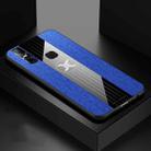 For Vivo S1 / V15 XINLI Stitching Cloth Texture Shockproof TPU Protective Case(Blue) - 1