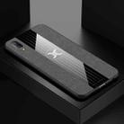 For Vivo V11 / X21S XINLI Stitching Cloth Texture Shockproof TPU Protective Case(Gray) - 1