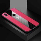 For Vivo X21 XINLI Stitching Cloth Texture Shockproof TPU Protective Case(Red) - 1