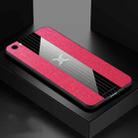 For Vivo Y66 XINLI Stitching Cloth Texture Shockproof TPU Protective Case(Red) - 1