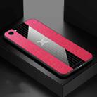 For Vivo Y71 XINLI Stitching Cloth Texture Shockproof TPU Protective Case(Red) - 1