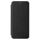 For Xiaomi Redmi Note 10 Pro Max Carbon Fiber Texture Horizontal Flip TPU + PC + PU Leather Case with Card Slot(Black) - 2
