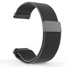 20mm Milanese Stainless Steel Replacement Watchband for Amazfit GTS / Amazfit GTS 2(Black) - 1