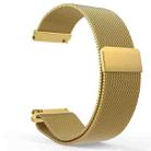 20mm Milanese Stainless Steel Replacement Watchband for Amazfit GTS / Amazfit GTS 2(Gold) - 1