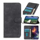 For Sony Xperia 10 III KHAZNEH Retro Texture PU + TPU Horizontal Flip Leather Case with Holder & Card Slots & Wallet(Black) - 1