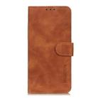 For Xiaomi Mi 11 Ultra KHAZNEH Retro Texture PU + TPU Horizontal Flip Leather Case with Holder & Card Slots & Wallet(Brown) - 2