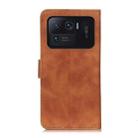 For Xiaomi Mi 11 Ultra KHAZNEH Retro Texture PU + TPU Horizontal Flip Leather Case with Holder & Card Slots & Wallet(Brown) - 3