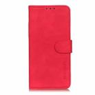 For Xiaomi Mi 11 Ultra KHAZNEH Retro Texture PU + TPU Horizontal Flip Leather Case with Holder & Card Slots & Wallet(Red) - 2
