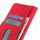 For Xiaomi Mi 11 Ultra KHAZNEH Retro Texture PU + TPU Horizontal Flip Leather Case with Holder & Card Slots & Wallet(Red) - 6