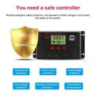 PWM Solar Controller 12V / 24V Lithium Battery Charging Photovoltaic Panel Charging Street Light Controller with Dual USB Output, Model:CPLS-40A - 10