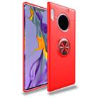 For Huawei Mate 30 Pro Lenuo Shockproof TPU Case with Invisible Holder(Red) - 1