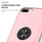 Magnetic Ring Kickstand Shockproof Phone Case For iPhone 8 Plus / 7 Plus(Rose Gold) - 6