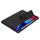 NILLKIN Armoured Pro Flip Cover Leather Case With Stand & Pen Slot & Sleep Function For iPad Air 2022 / 2020 10.9 / Air 4 / Pro 11 inch (2020) - 1