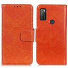 For Alcatel 1S (2021) Nappa Texture Horizontal Flip Leather Case with Holder & Card Slots & Wallet(Orange) - 1