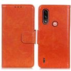 For Motorola Moto E7 Power (2021) Nappa Texture Horizontal Flip Leather Case with Holder & Card Slots & Wallet(Orange) - 1