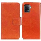 For OPPO A94 / F19 Pro Nappa Texture Horizontal Flip Leather Case with Holder & Card Slots & Wallet(Orange) - 1