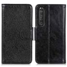 For Sony Xperia 1 III Nappa Texture Horizontal Flip Leather Case with Holder & Card Slots & Wallet(Black) - 1