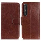 For Sony Xperia 1 III Nappa Texture Horizontal Flip Leather Case with Holder & Card Slots & Wallet(Brown) - 1