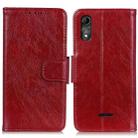 For Wiko Y51 Nappa Texture Horizontal Flip Leather Case with Holder & Card Slots & Wallet(Red) - 1