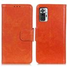 For Xiaomi Redmi Note 10 Pro Nappa Texture Horizontal Flip Leather Case with Holder & Card Slots & Wallet(Orange) - 1