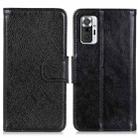 For Xiaomi Redmi Note 10 Pro Nappa Texture Horizontal Flip Leather Case with Holder & Card Slots & Wallet(Black) - 1