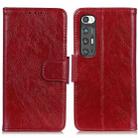 For Xiaomi Mi 10S Nappa Texture Horizontal Flip Leather Case with Holder & Card Slots & Wallet(Red) - 1
