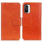 For Xiaomi Poco F3 Nappa Texture Horizontal Flip Leather Case with Holder & Card Slots & Wallet(Orange) - 1