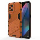 For OPPO Find X3 Punk Armor 2 in 1 PC + TPU Shockproof Case with Invisible Holder(Orange) - 1