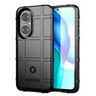 For Huawei P50 Full Coverage Shockproof TPU Case(Black) - 1