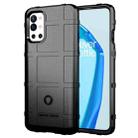 For OnePlus 9R Full Coverage Shockproof TPU Case(Black) - 1
