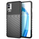 For OnePlus 9R Thunderbolt Shockproof TPU Protective Soft Case(Black) - 1