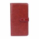 For OPPO Realme GT Neo idewei Crocodile Texture Horizontal Flip Leather Case with Holder & Card Slots & Wallet(Red) - 2
