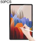 For Samsung Galaxy Tab S7 / T870 50 PCS Matte Paperfeel Screen Protector - 1