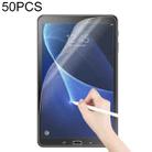 For Samsung Galaxy Tab A 10.1 (2016) / T580 50 PCS Matte Paperfeel Screen Protector - 1