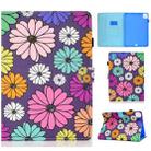 Painted Pattern TPU Horizontal Flip Leather Protective Case For iPad Air (2020)(Daisy) - 1