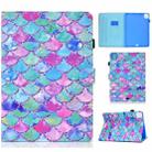 For iPad Pro 11 (2018/2020) Painted Pattern TPU Horizontal Flip Leather Protective Tablet Case(Color Fish Scales) - 1