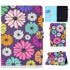 Painted Pattern TPU Horizontal Flip Leather Protective Case For Kindle Fire HD 8 (2020)(Daisy) - 1
