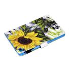 Painted Pattern TPU Horizontal Flip Leather Protective Case For iPad mini /mini 2/mini 3/mini 4(Sun Flower) - 6