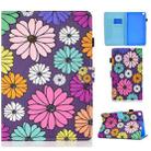 Painted Pattern TPU Horizontal Flip Leather Protective Case For Samsung Galaxy Tab A 8.0 (2019)(Daisy) - 1
