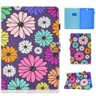 Painted Pattern TPU Horizontal Flip Leather Protective Case For Samsung Galaxy Tab A 9.7(Daisy) - 1