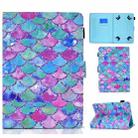 Painted Pattern TPU Horizontal Flip Leather Protective Case For Universal 8 inch(Color Fish Scales) - 1